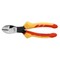Holex Heavy-duty diagonal side cutter VDE insulated- overall length: 180mm 723551 180 - alternate 1